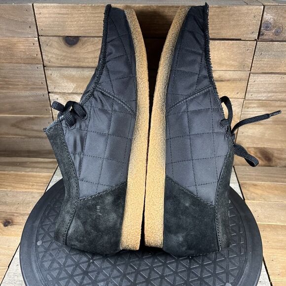 Clarks Mens Size US 10.5 Shacre II Step Black Casual Moccasin Shoes Lace Up NEW - Picture 10 of 11